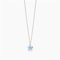 Collana Mabina Donna Petali di luce in Argento Acquamarina sintetica 553857 - 553857